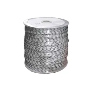 CORDA TRECCIA BIANCA CON SEGNALINO