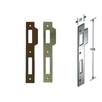 CONTROPIASTRA PER SERRATURA A BUSSOLA PATENT RIDOTTA BORDO QUADRO