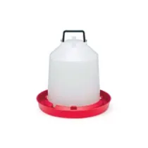 ABBEVERATOIO  A SIFONE IN PLASTICA CON MANICO PER POLLI