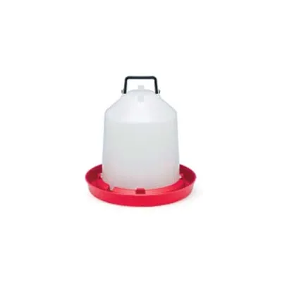 ABBEVERATOIO  A SIFONE IN PLASTICA CON MANICO PER POLLI