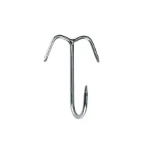 GANCIO ACCIAIO INOX ANCORA 3 PUNTE