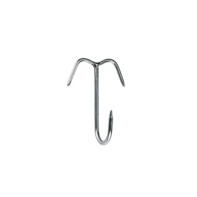 GANCIO ACCIAIO INOX ANCORA 3 PUNTE