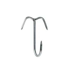 GANCIO ACCIAIO INOX ANCORA 3 PUNTE