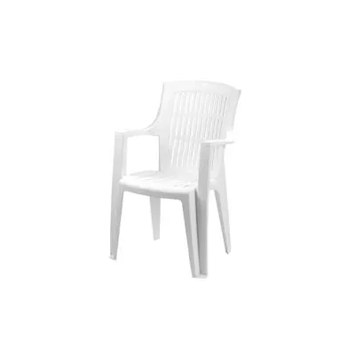 SEDIA POLTRONA DA GIARDINO "ARPA" BIANCA
