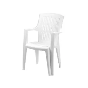 SEDIA POLTRONA DA GIARDINO "ARPA" BIANCA