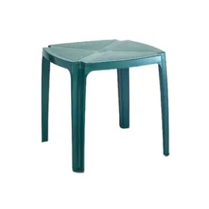 TAVOLO DA GIARDINO "75X75" VERDE CM.75X75X72H.