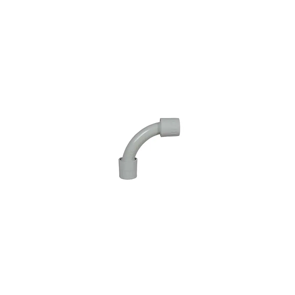 CURVA A 90° TUBO/TUBO IP65