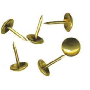 BULLETTE DA TAPPEZZIERE ACCIAIO OTTONATO