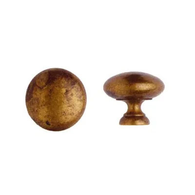 POMOLI PER MOBILI MOD.24228 IN OTTONE ANTICATO