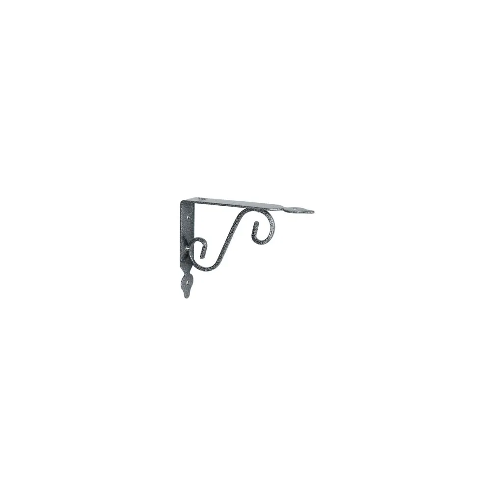 MENSOLE ORNAMENTALI BRACKETS EXTRA STRONG NERO/ARGENTO