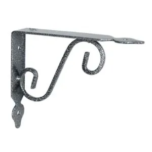MENSOLE ORNAMENTALI BRACKETS EXTRA STRONG NERO/ARGENTO