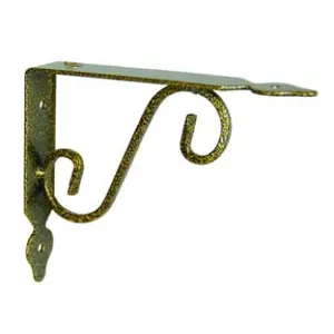 MENSOLE ORNAMENTALI BRACKETS EXTRA STRONG NERO/ORO