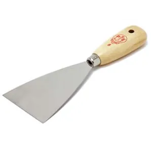 SPATOLA CON MANICO IN LEGNO ART.501/I INOX