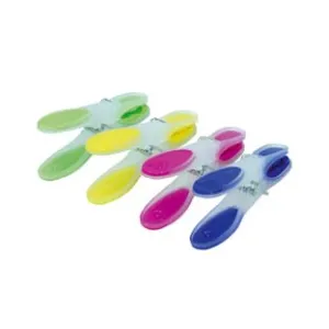 MOLLETTE BIANCHERIA FLOWER SOFT IN PLASTICA CON GRIP MORBIDO