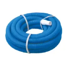 TUBO ASPIRANTE CORRUGATO COLORE BLU PER PISCINE