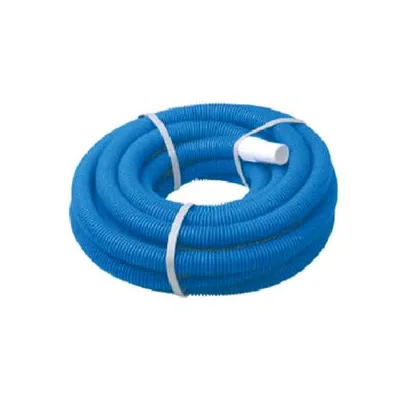 TUBO ASPIRANTE CORRUGATO COLORE BLU PER PISCINE