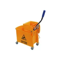 CARRELLO LAVAPAVIMENTO MOCIO STRIZZATORE "CLEAN WARNING"