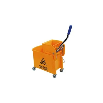 CARRELLO LAVAPAVIMENTO MOCIO STRIZZATORE "CLEAN WARNING"