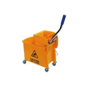CARRELLO LAVAPAVIMENTO MOCIO STRIZZATORE "CLEAN WARNING"