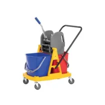 CARRELLO LAVAPAVIMENTO MOCIO STRIZZATORE "CLEAN HARD"