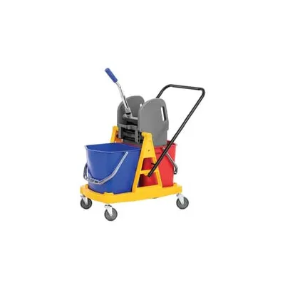 CARRELLO LAVAPAVIMENTO MOCIO STRIZZATORE "CLEAN HARD"