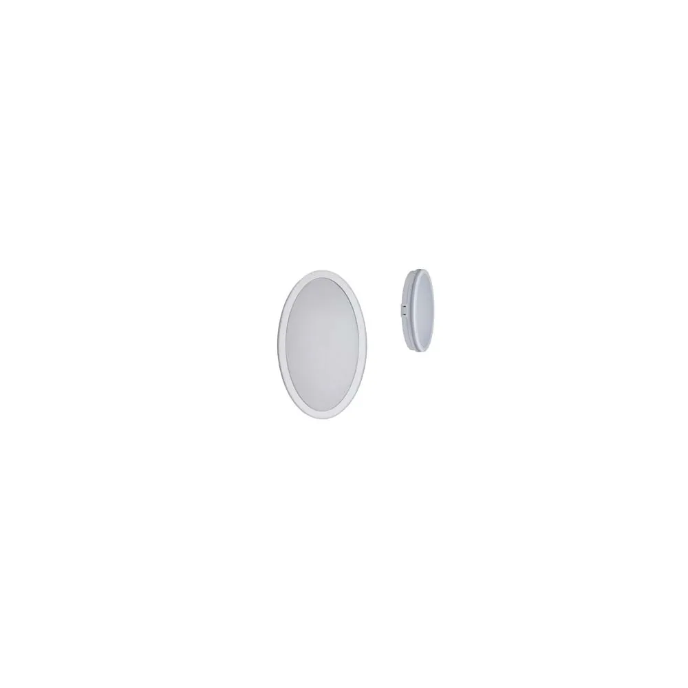 PLAFONIERA OVALE LED PARETE/SOFFITTO FULL MOON CCT