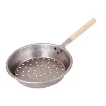 PADELLA PER CASTAGNE CON MANICO IN LEGNO