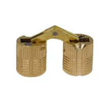 CERNIERE INVISIBILI CILINDRICHE PER MOBILI IN OTTONE