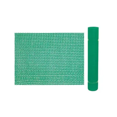 RETE PER PONTEGGI VERDE IN PLASTICA CON ASOLE