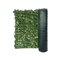 SIEPE ORNAMENTALE ARTIFICIALE FOGLIE DI EDERA CON RETE OMBREGGIANTE
