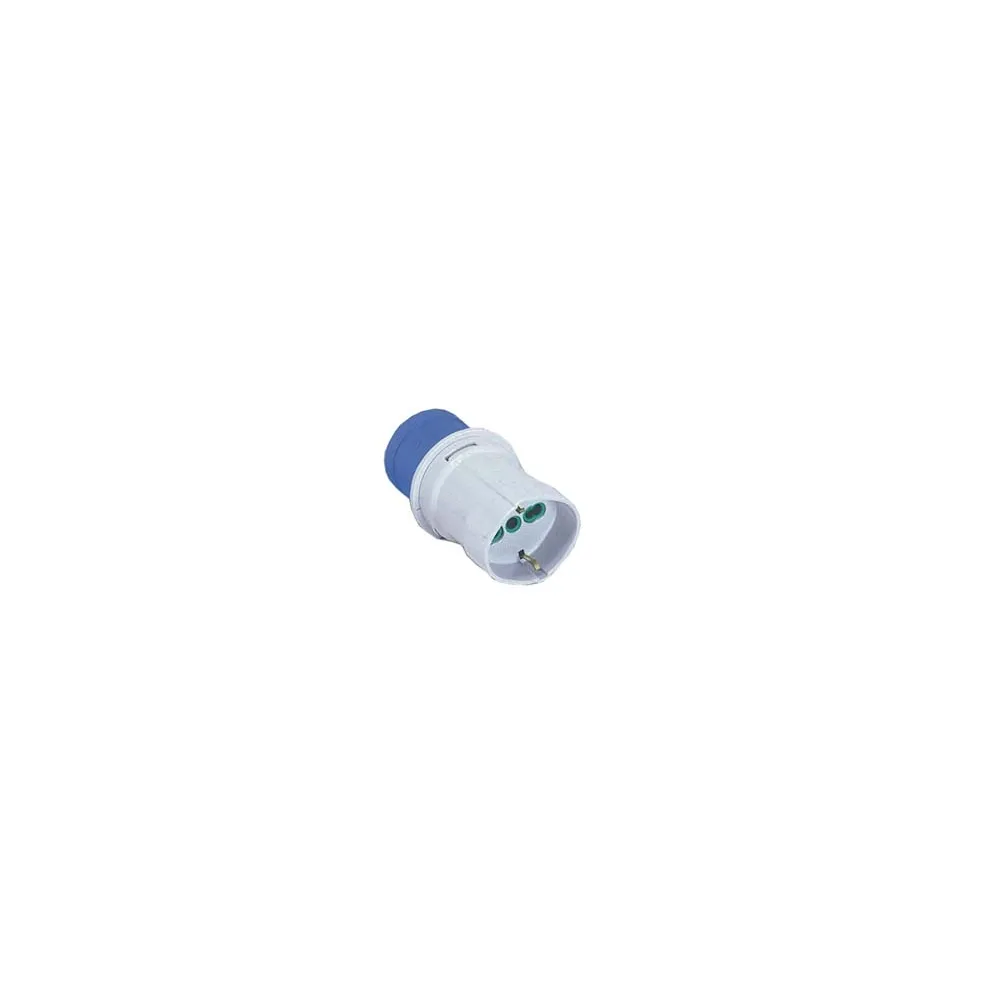 ADATTATORE INDUSTRIALE CON SPINA CEE 309 IP44 E PRESA BIPASSO E SCHUKO