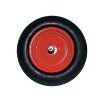 RUOTA PER CARRIOLA PNEUMATICA PERNO MM.12X260
