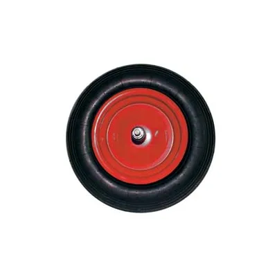 RUOTA PER CARRIOLA PNEUMATICA PERNO MM.12X260
