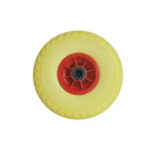 RUOTA PER CARRELLO PU PIENA MM.260 CERCHIO IN PLASTICA