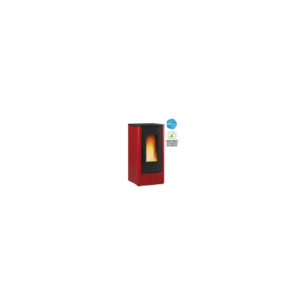 STUFA A PELLET DAHIANA 10 KW BORDEAUX (CONTO TERMICO)