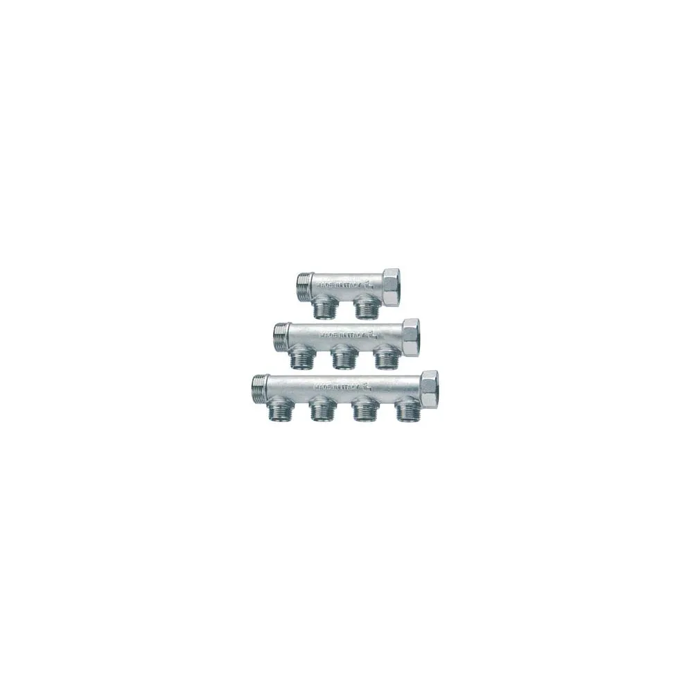 COLLETTORE DI DISTRIBUZIONE COMPONIBILE 3/4" 2 DERIVAZIONI M ART.455