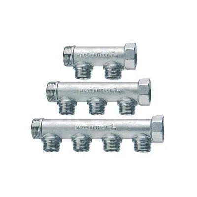 COLLETTORE DI DISTRIBUZIONE COMPONIBILE 3/4" 2 DERIVAZIONI M ART.455