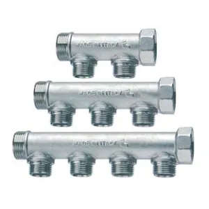 COLLETTORE DI DISTRIBUZIONE COMPONIBILE 3/4" 2 DERIVAZIONI M ART.455
