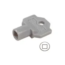 CHIAVE PLASTICA PER CILINDRO CON QUADRELLO PER QUADRI ELETTRICI 152A