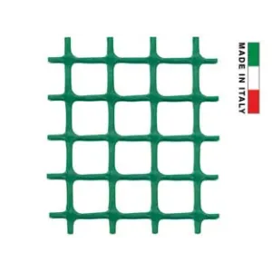 RETE IN PLASTICA QUADRA VERDE MM.20X20