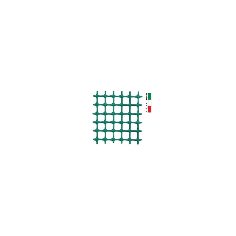 RETE IN PLASTICA QUADRA VERDE MM.10X10
