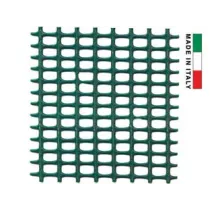 RETE IN PLASTICA QUADRETTA VERDE MM.5X5