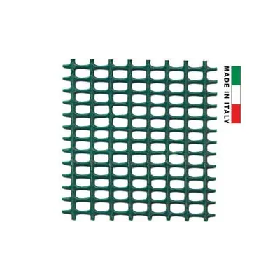 RETE IN PLASTICA QUADRETTA VERDE MM.5X5