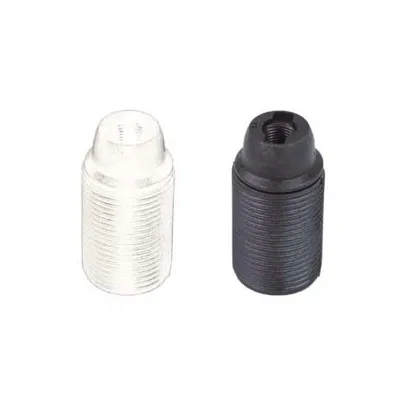 PORTALAMPADA E14 TERMOPLASTICO FILETTATO