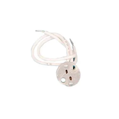 PORTALAMPADA IN STEATITE PER LAMPADE ALOGENE 12V