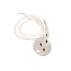 PORTALAMPADA IN STEATITE PER LAMPADE ALOGENE 12V