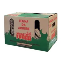 LEGNA DA ARDERE SPACCATA IN SCATOLA