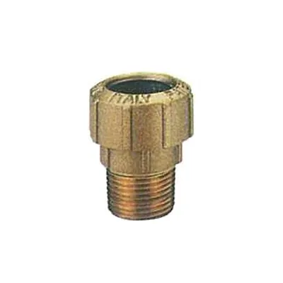 RACCORDO VX DRITTO MASCHIO PER TUBO POLIETILENE ART.015