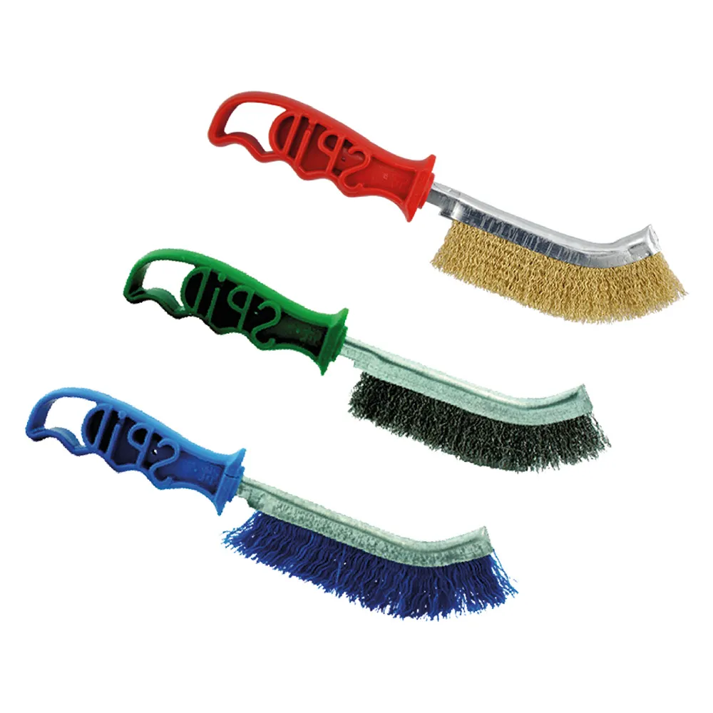 SPAZZOLA A MANO CURVA 'SPID' nylon rigido SPAZZOLA A MANO CURVA 'SPID' nylon rigido