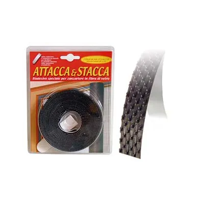 NASTRO VELCRO ADESIVO PER ZANZARIERA